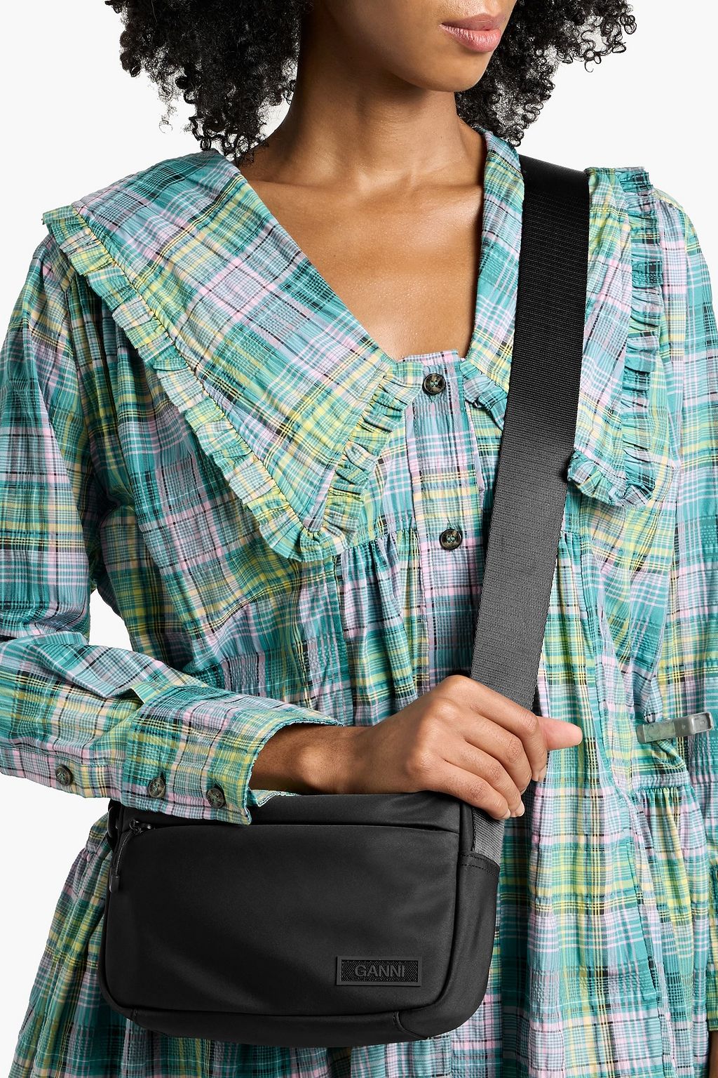 GANNI Shell shoulder bag