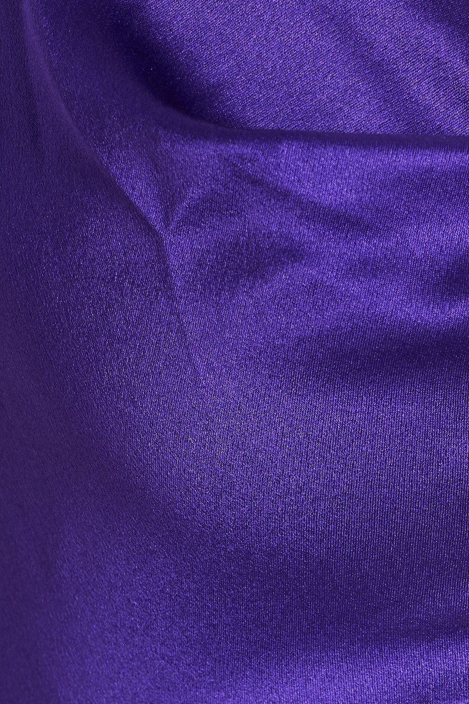 The Sei Cutout Silk-satin Gown In Purple
