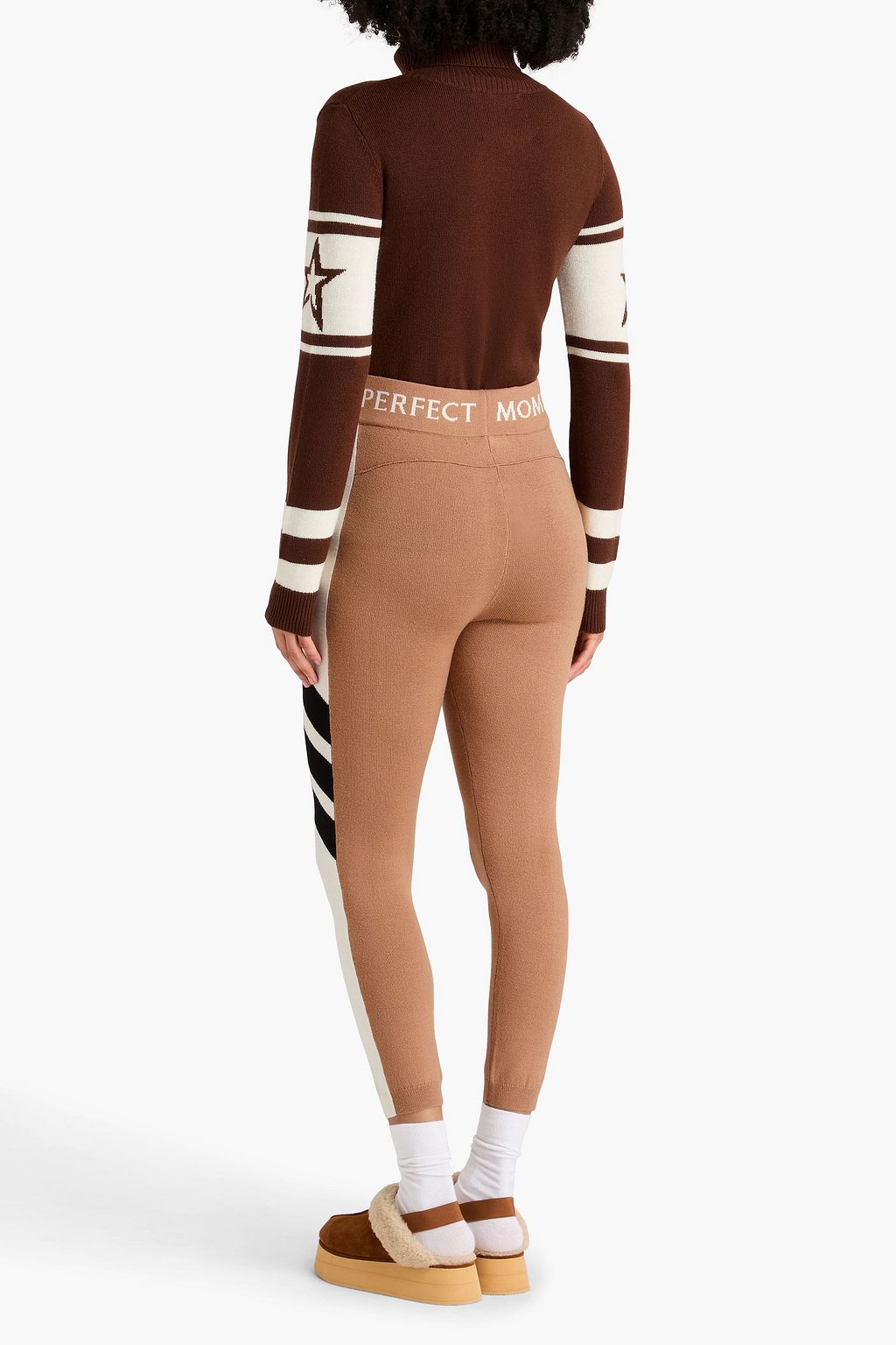 PERFECT MOMENT قطعة أساسية "مايا" قصيرة من مزيج صوف الميرينو