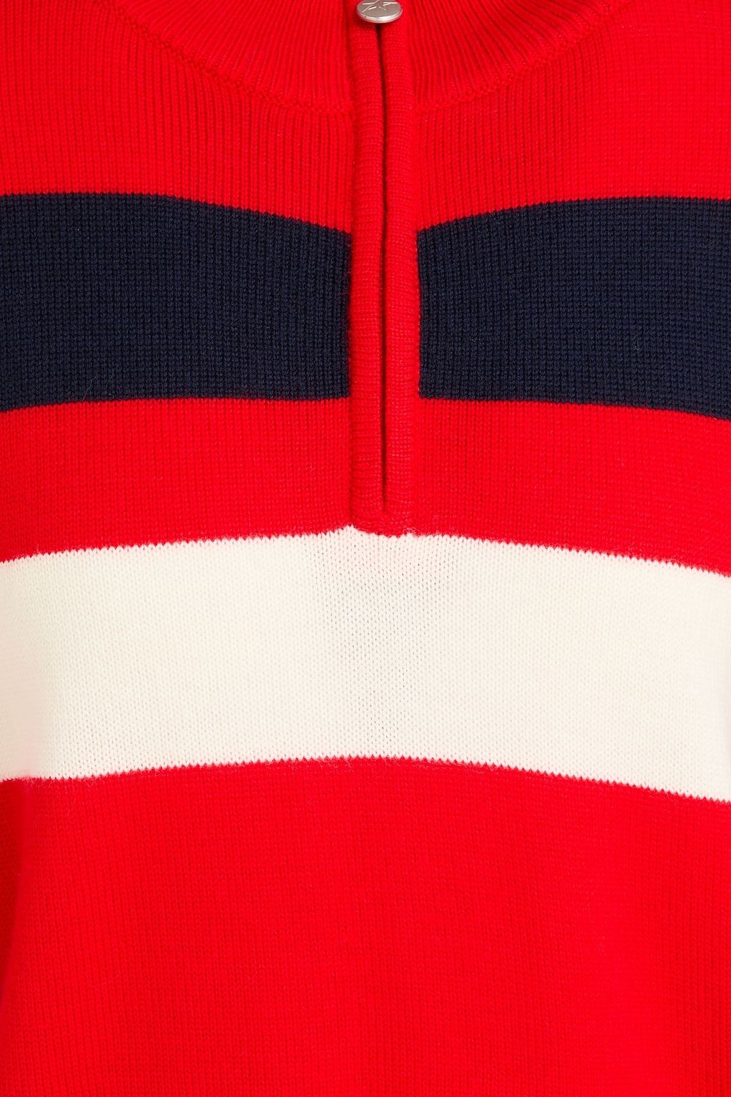 PERFECT MOMENT Mania intarsia merino wool mock-neck sweater