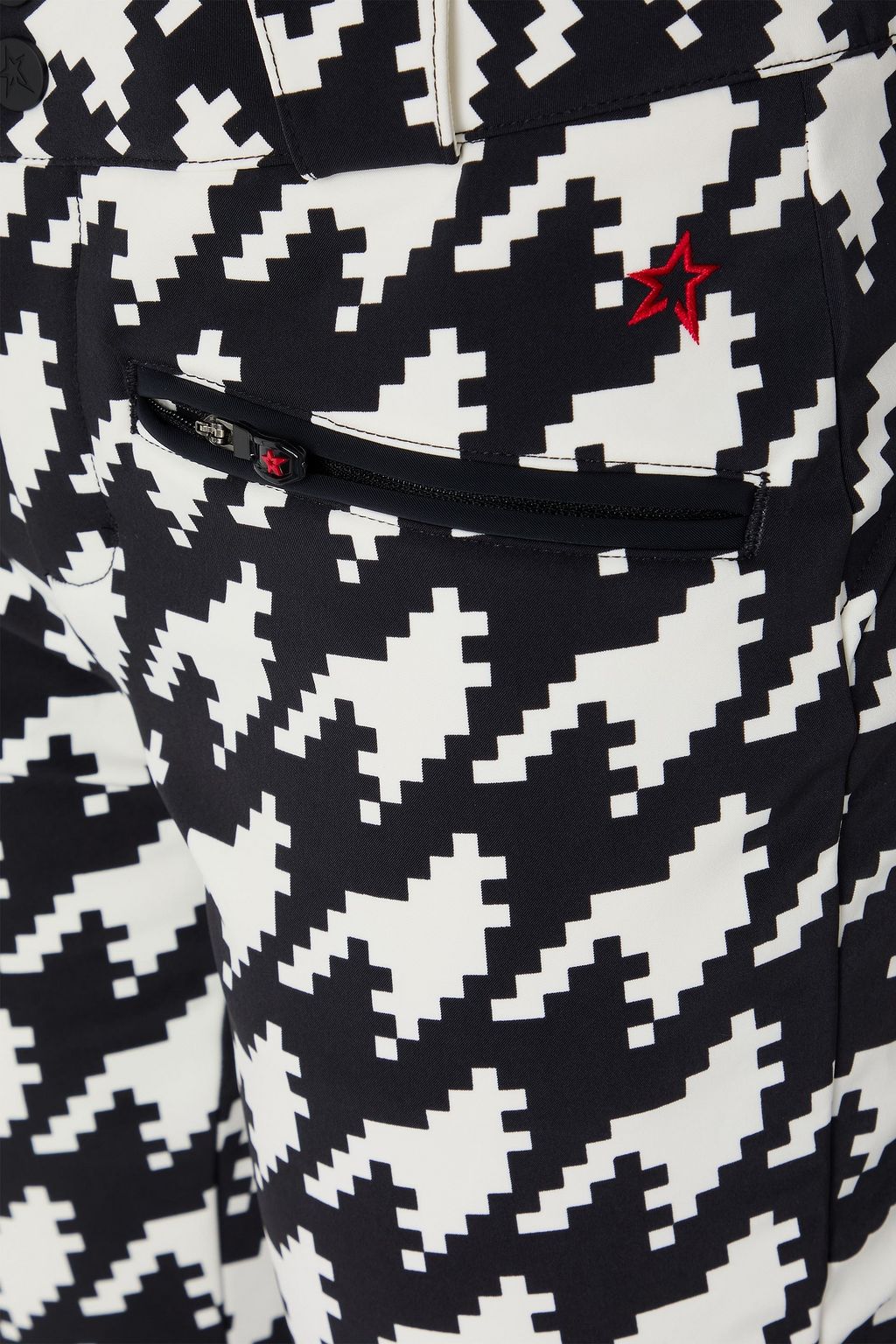 PERFECT MOMENT بنطال "أورورا" تزلج بنقشة هاوندز توث