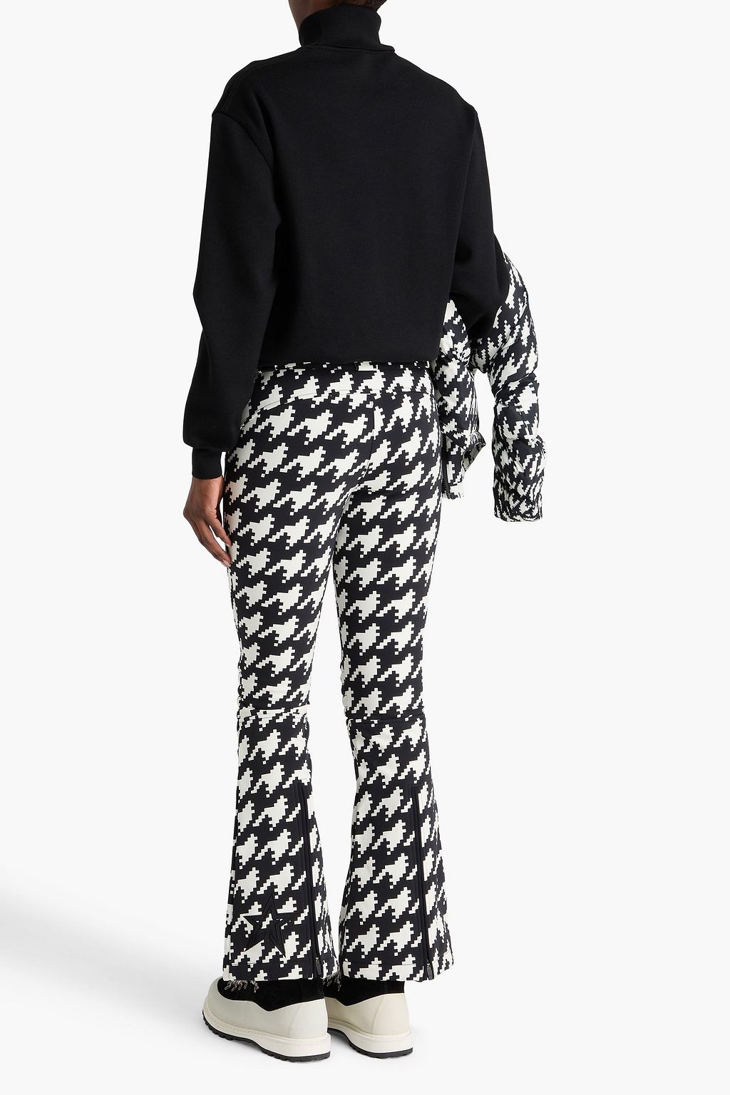 PERFECT MOMENT بنطال "أورورا" تزلج بنقشة هاوندز توث