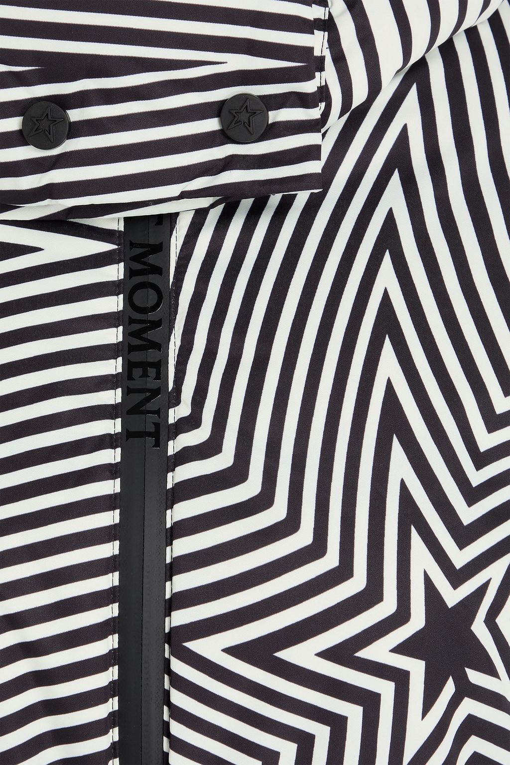 PERFECT MOMENT جاكيت تزلج "كانديسا" بغطاء للرأس محشو بالزغب وبطبعات