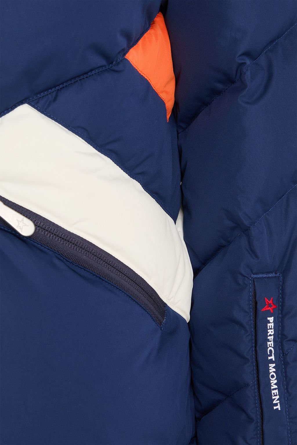 PERFECT MOMENT Gesteppte Skijacke mit Daunenfüllung