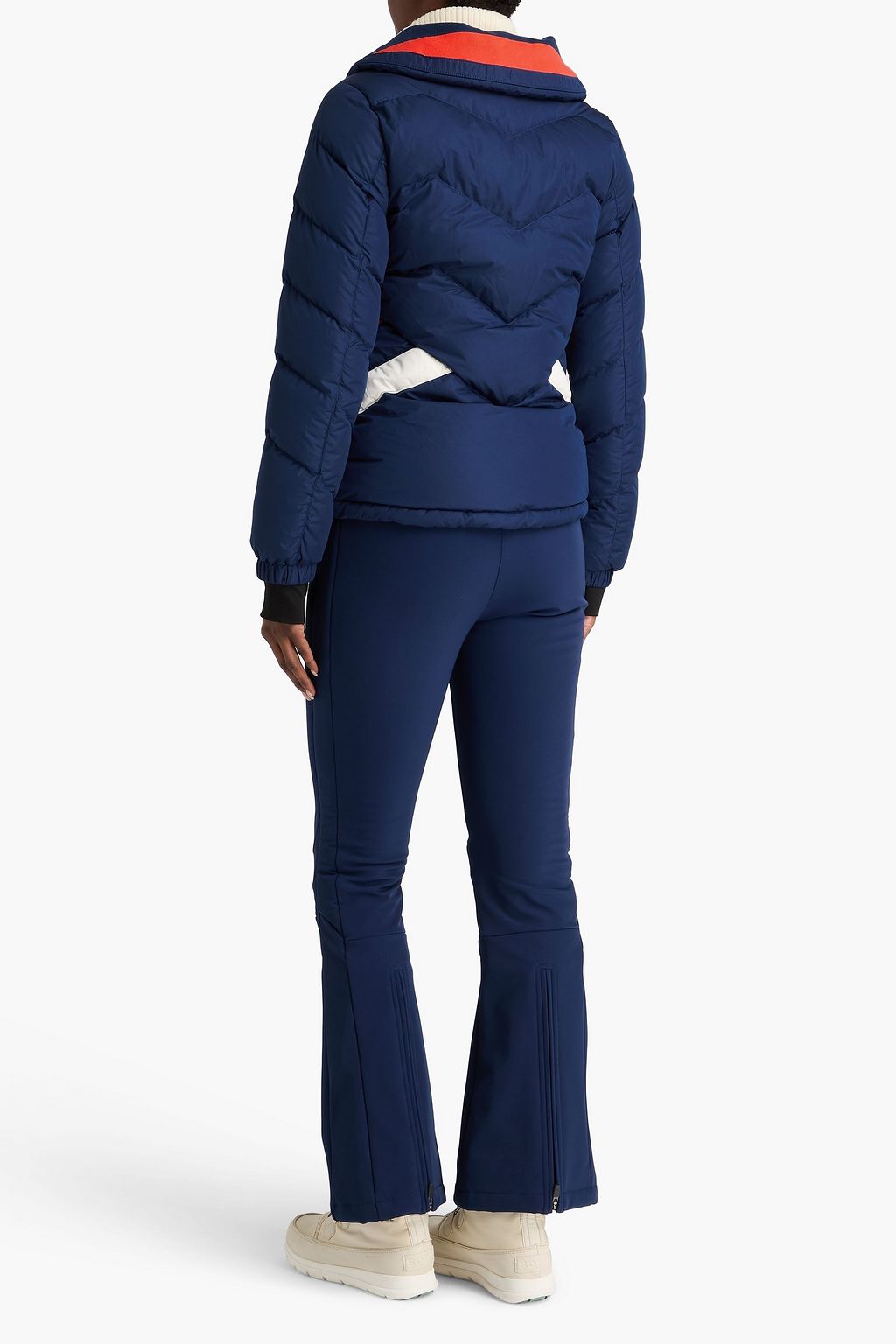 PERFECT MOMENT Gesteppte Skijacke mit Daunenfüllung