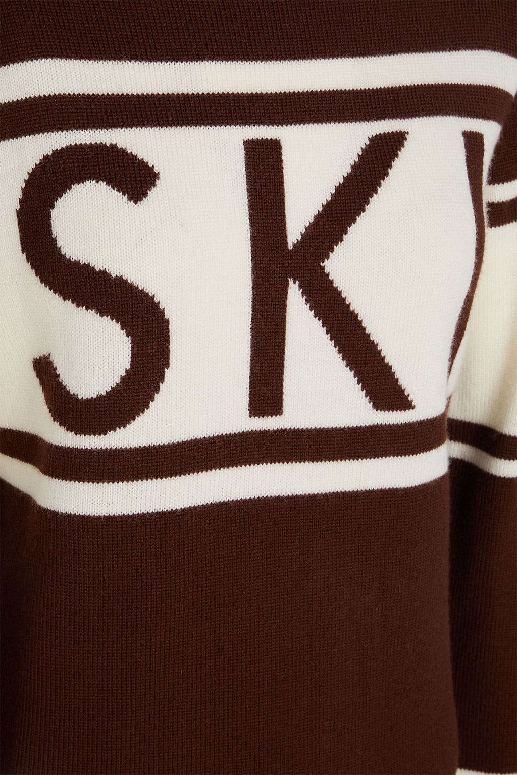 PERFECT MOMENT Schild intarsia merino wool turtleneck sweater