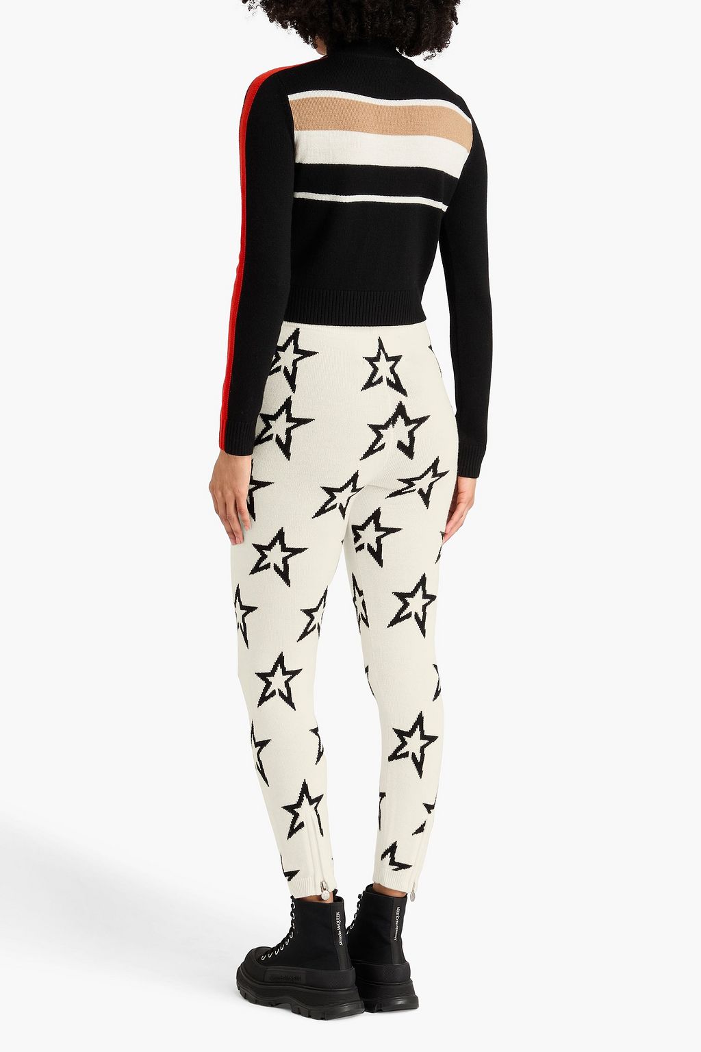 PERFECT MOMENT Baselayer „Brixen“ aus Strick aus Merinowolle mit Intarsienmuster