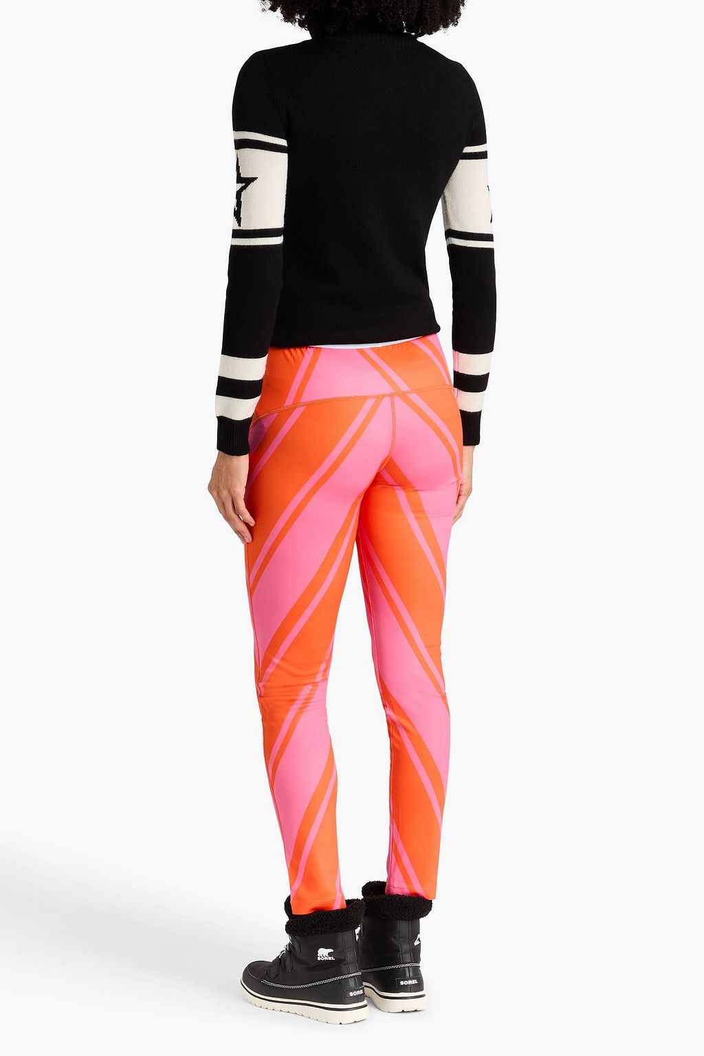 PERFECT MOMENT Printed ripstop leggings