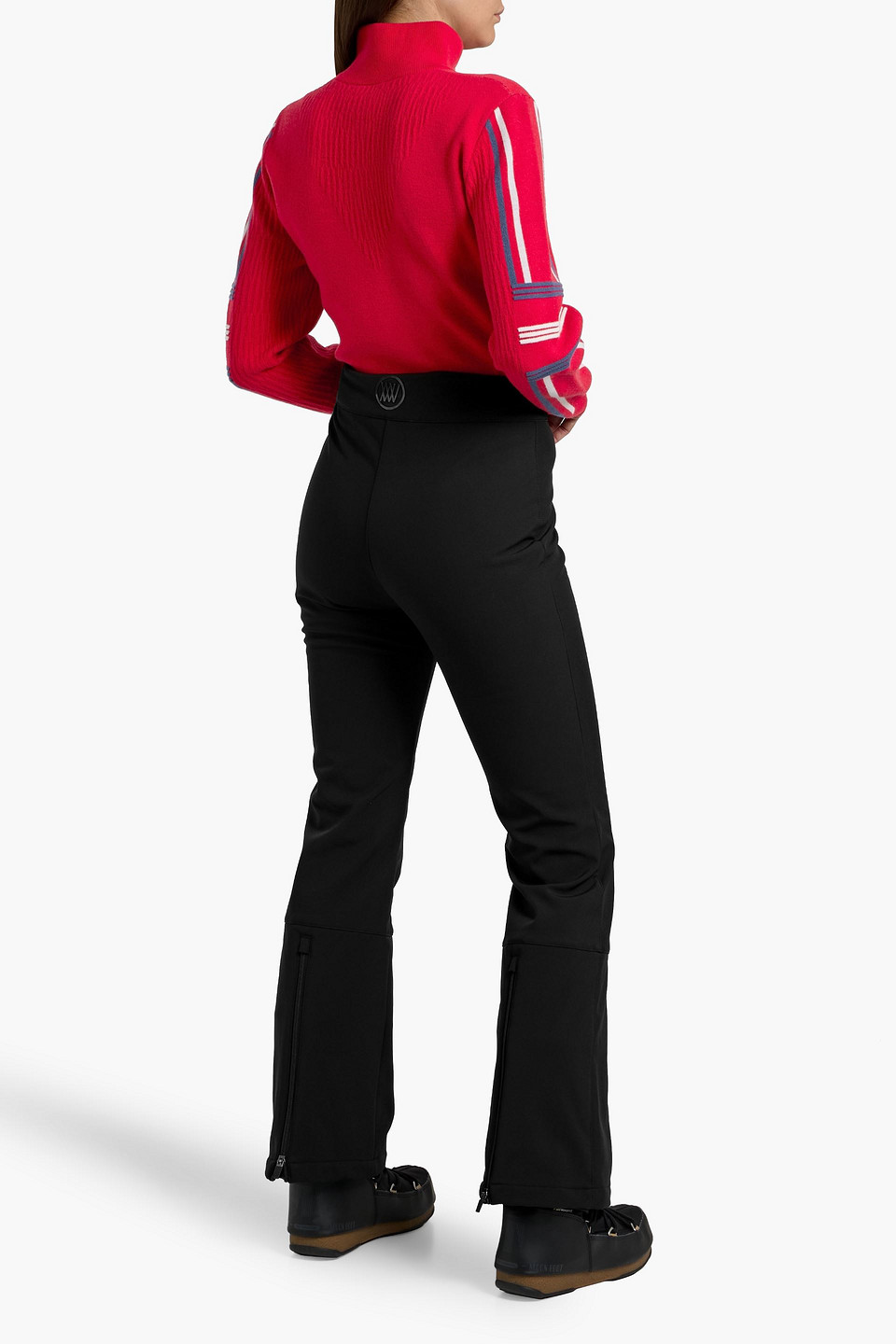 We Norwegians Tyin Bootcut Ski Pants In Black