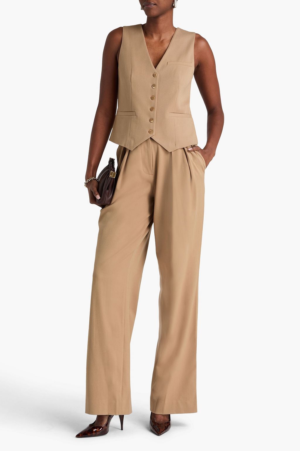 STAUD Brett twill vest