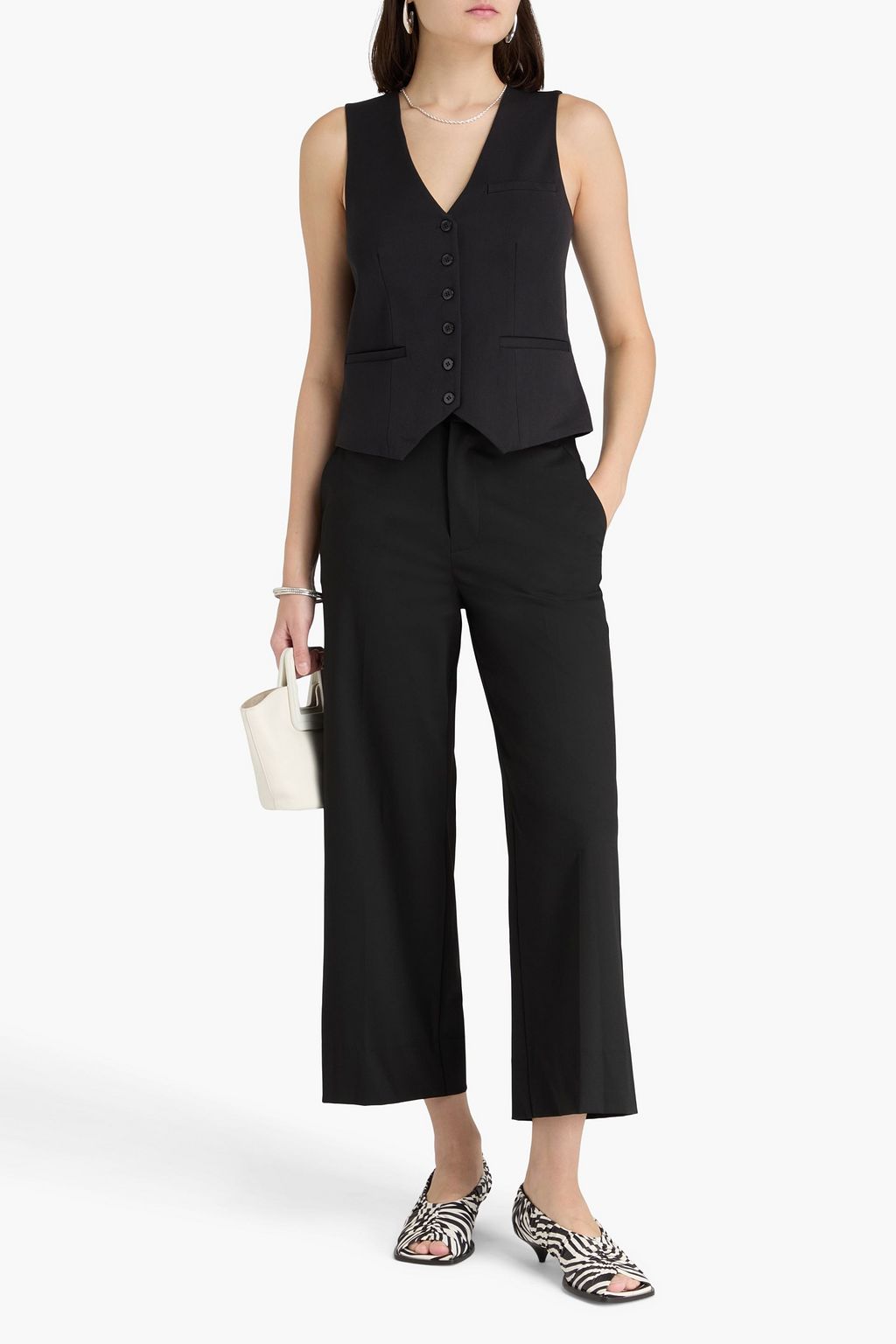 STAUD Brett twill vest