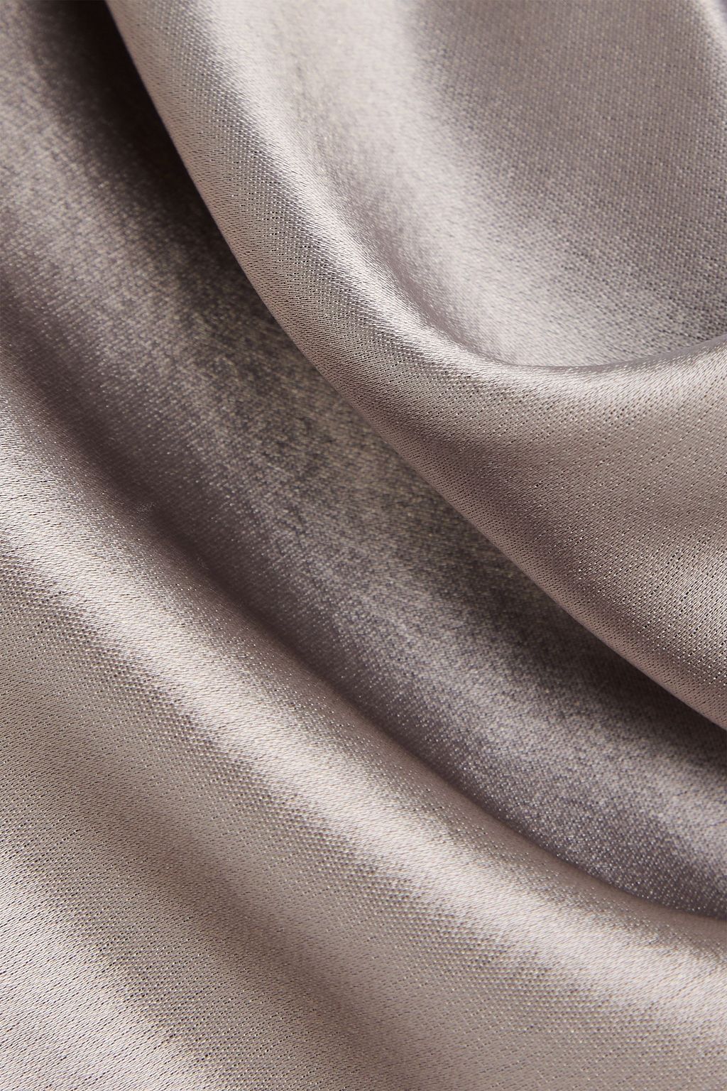 STAUD Gesture draped satin top