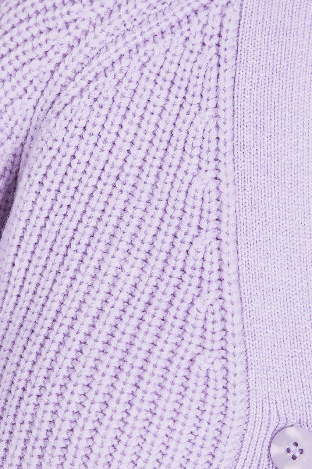 STAUD Mirabel cropped wool cardigan