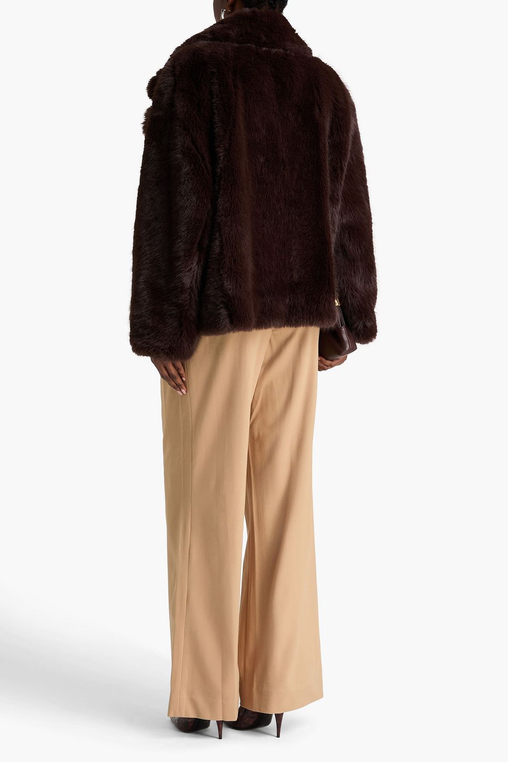 STAUD プラッシュ ジャケット