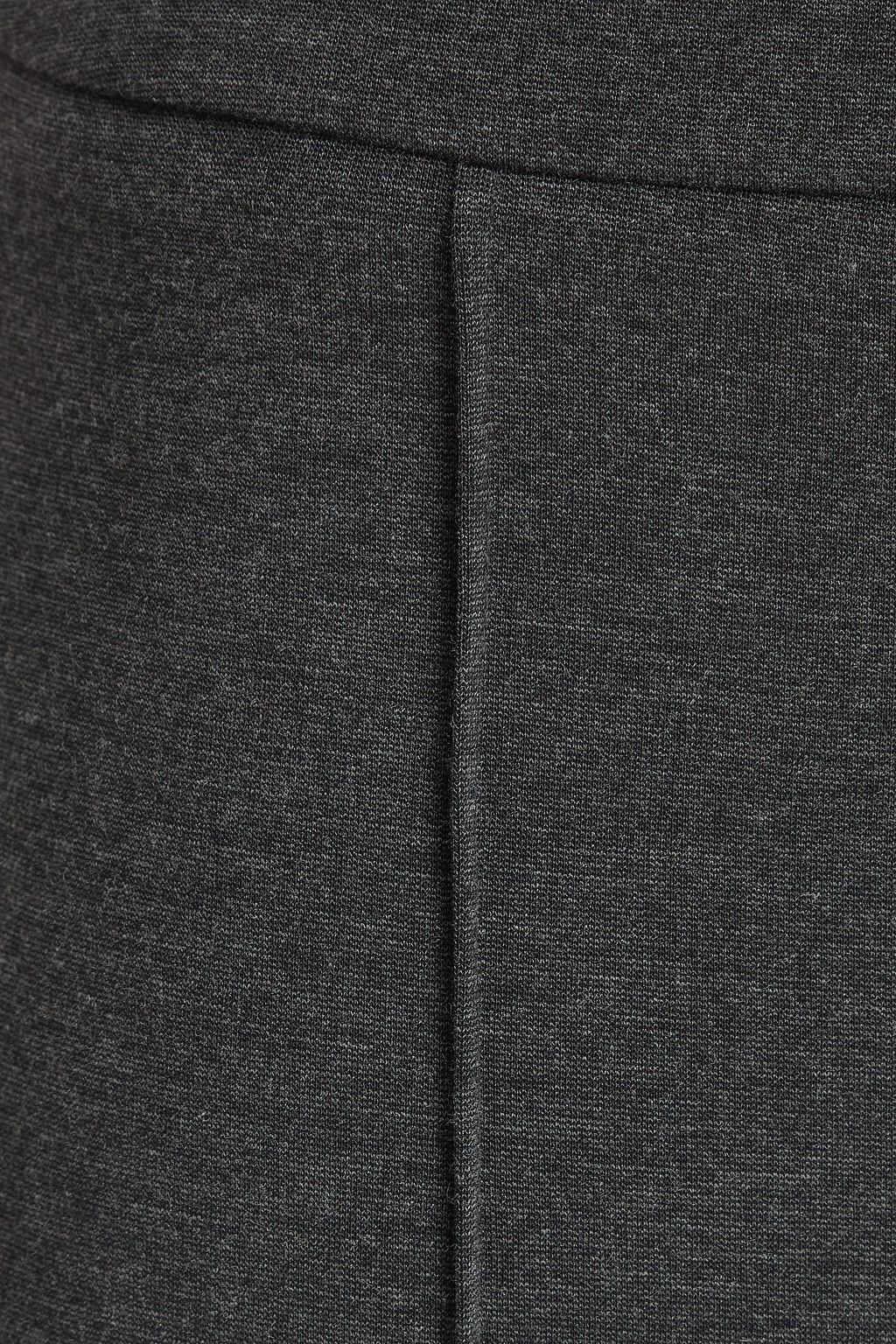 STAUD Knack cropped jersey straight-leg pants