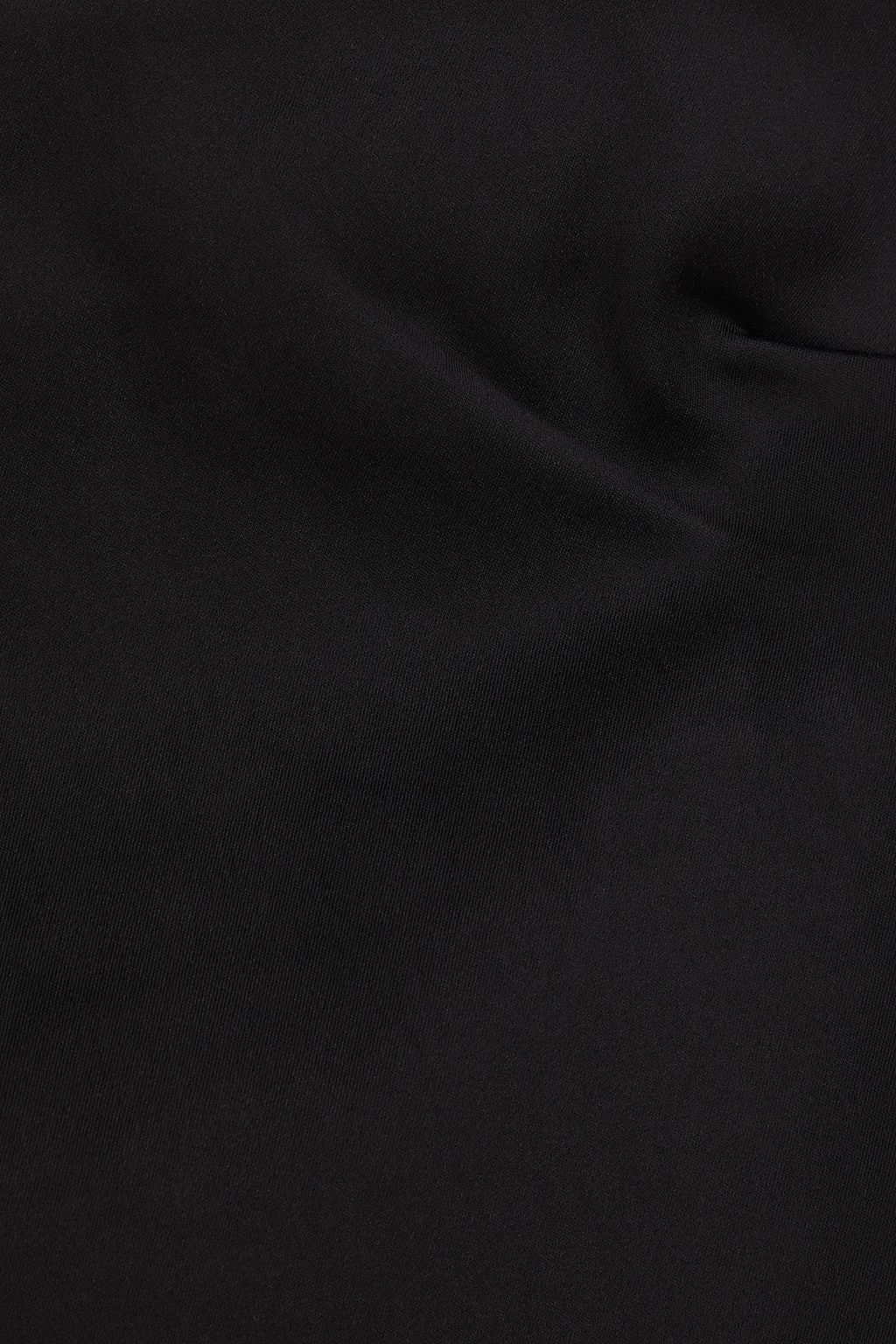 STAUD Rue cropped twill top