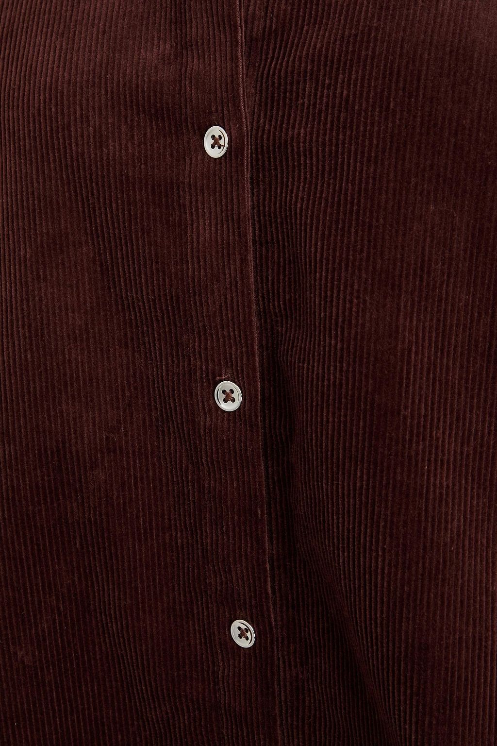 STAUD قميص "ماثيو" من المخمل المضلّع المصنوع من مزيج من القطن