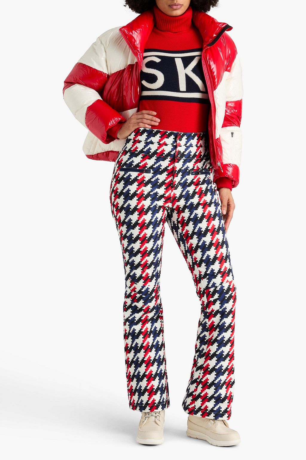 PERFECT MOMENT Aurora printed ski pants