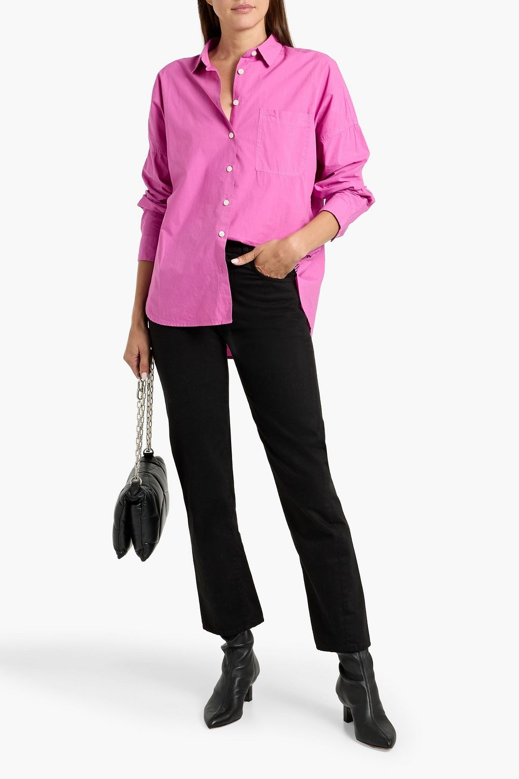 ALEX MILL Jo cotton-poplin shirt