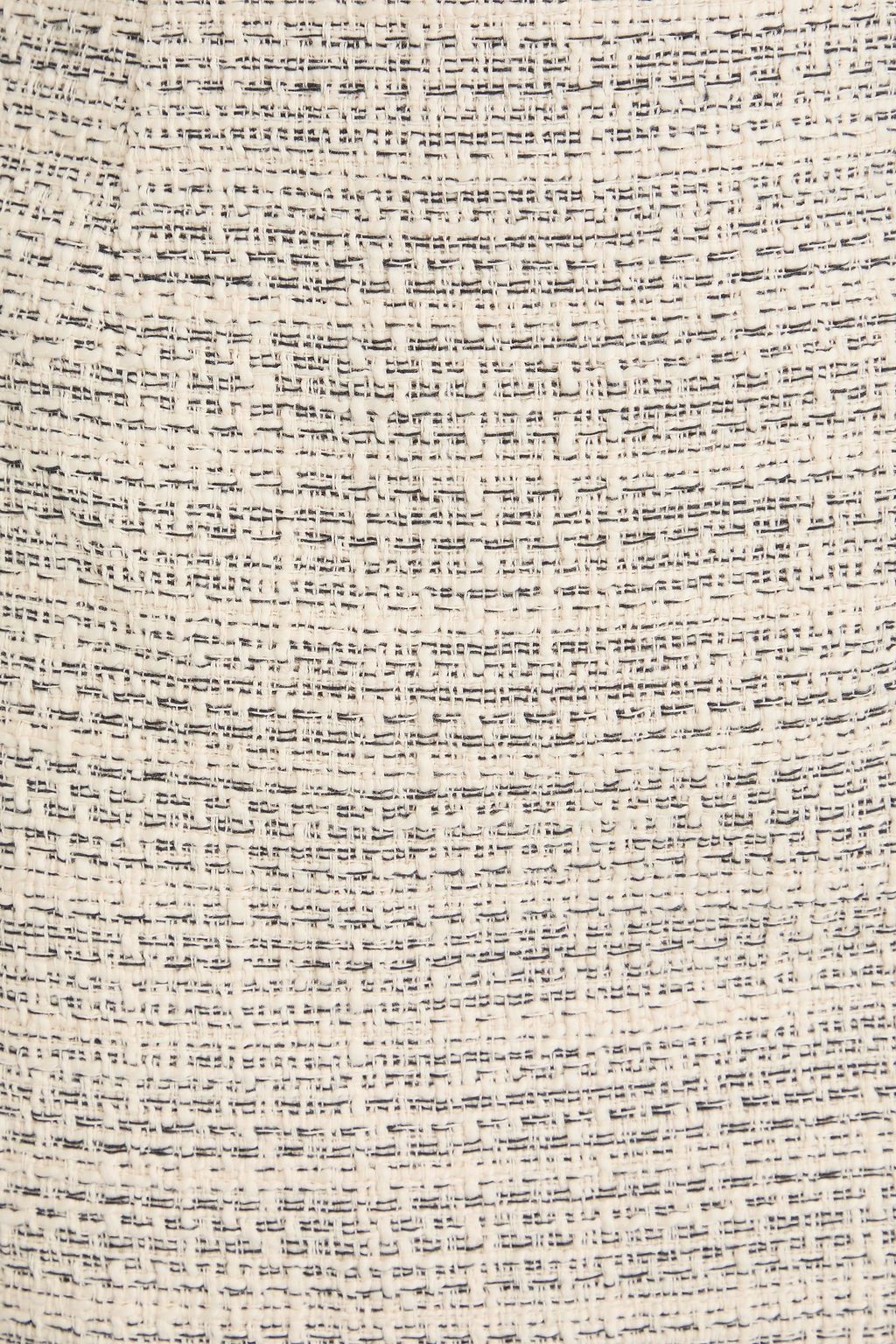 STAUD Anita cotton-tweed mini skirt