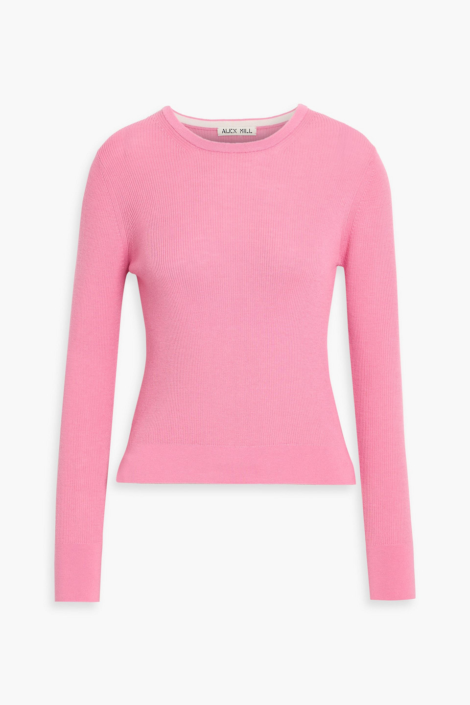 Alex Mill Ava Ribbed Wool Sweater In Pink