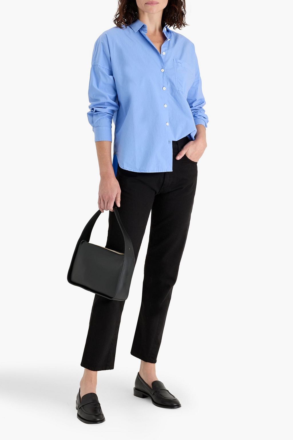ALEX MILL Jo cotton-poplin shirt