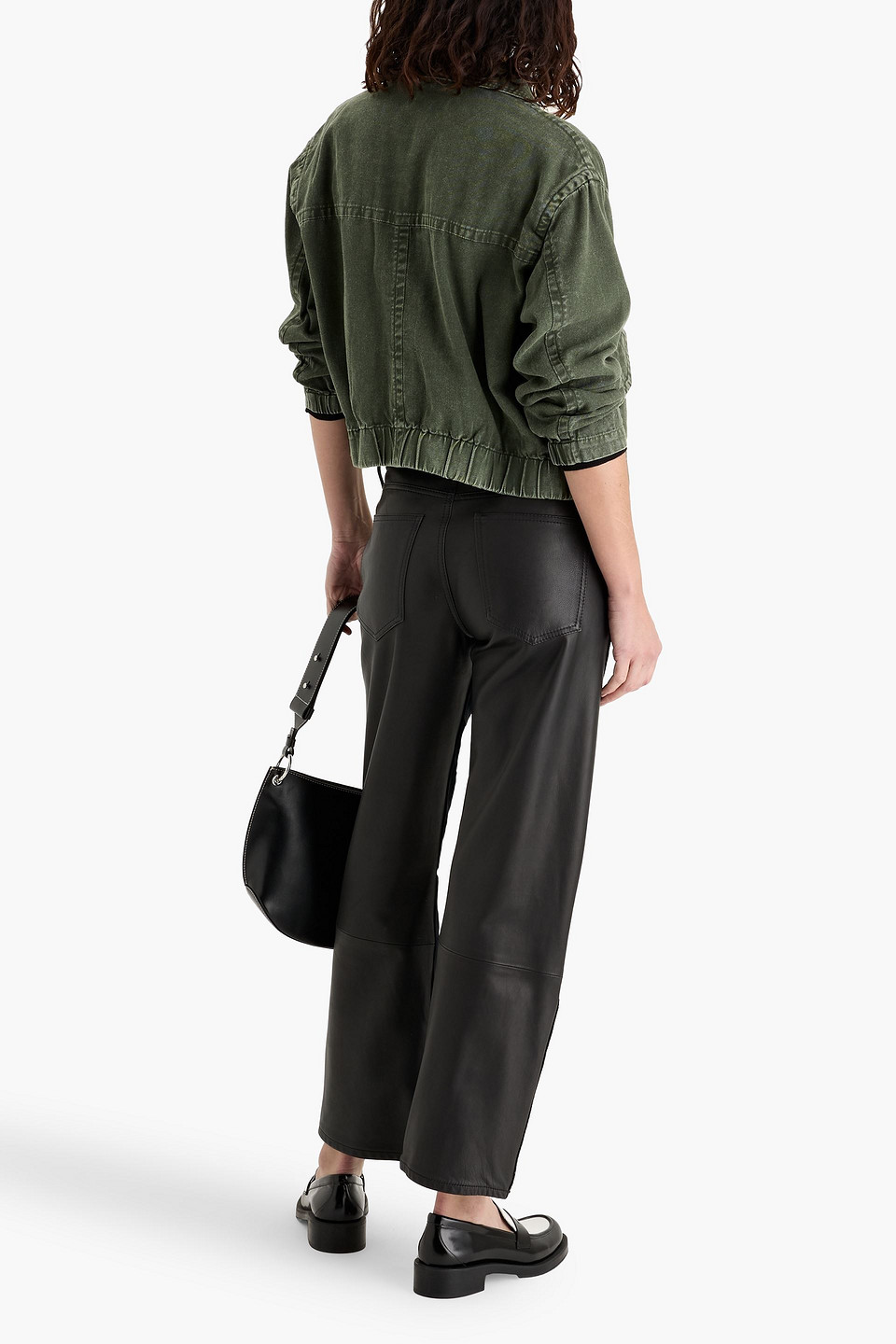 Alex Mill 9th Street Cotton-twill Jacket In Green