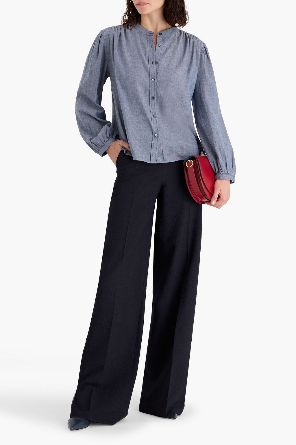 ALEX MILL Ali linen top