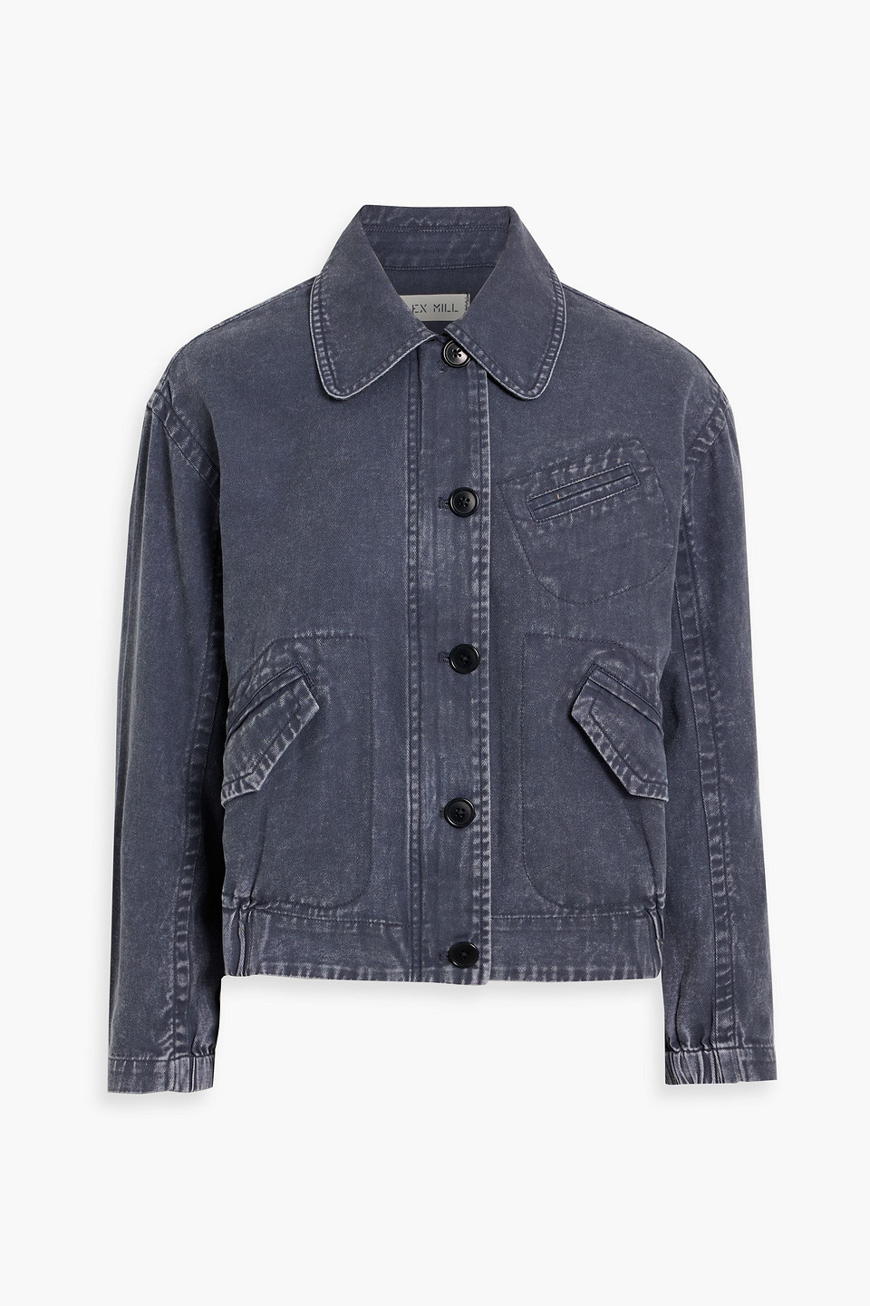 Alex Mill 9th Street Cotton-twill Jacket In Blue