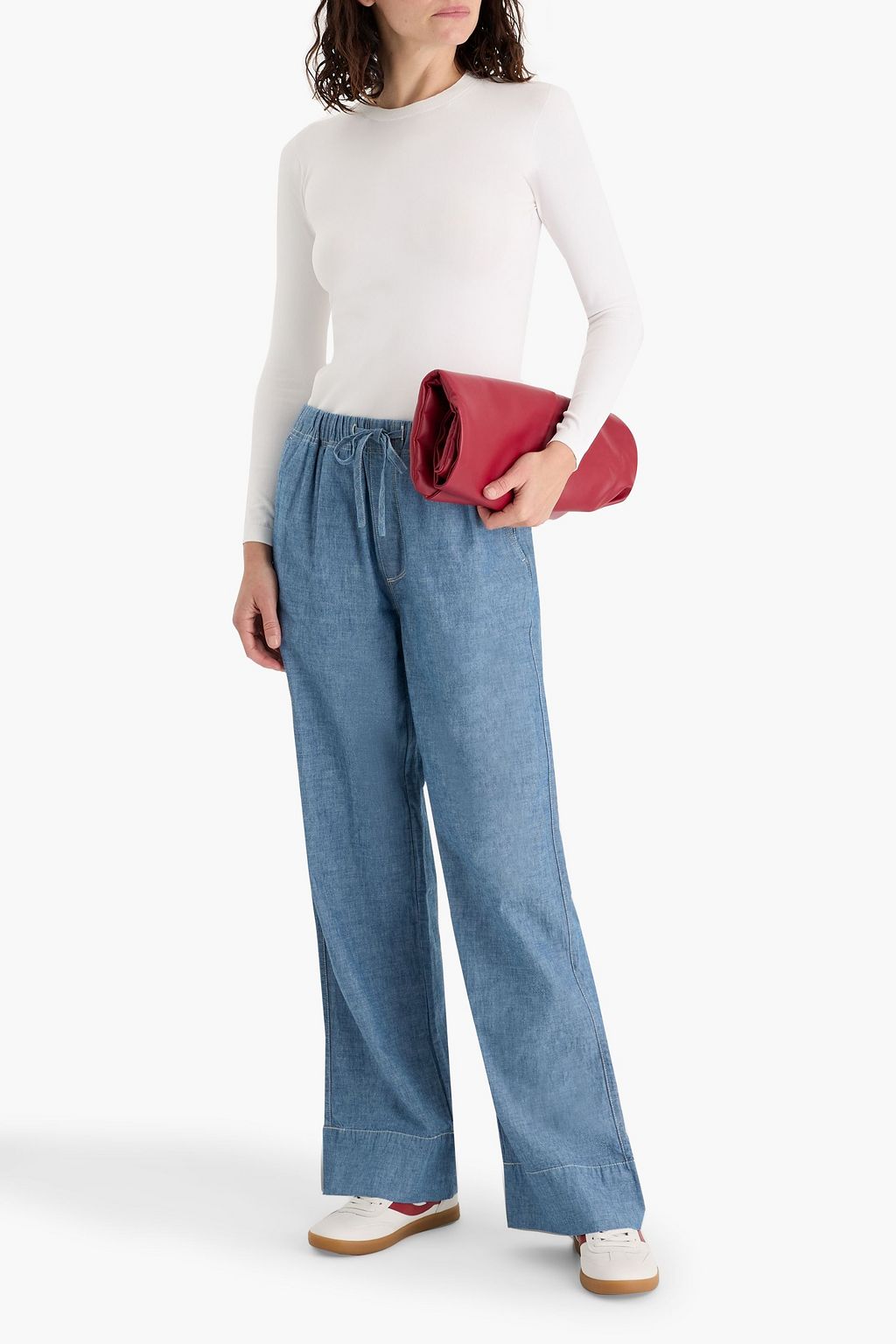 ALEX MILL Riley cotton straight-leg pants
