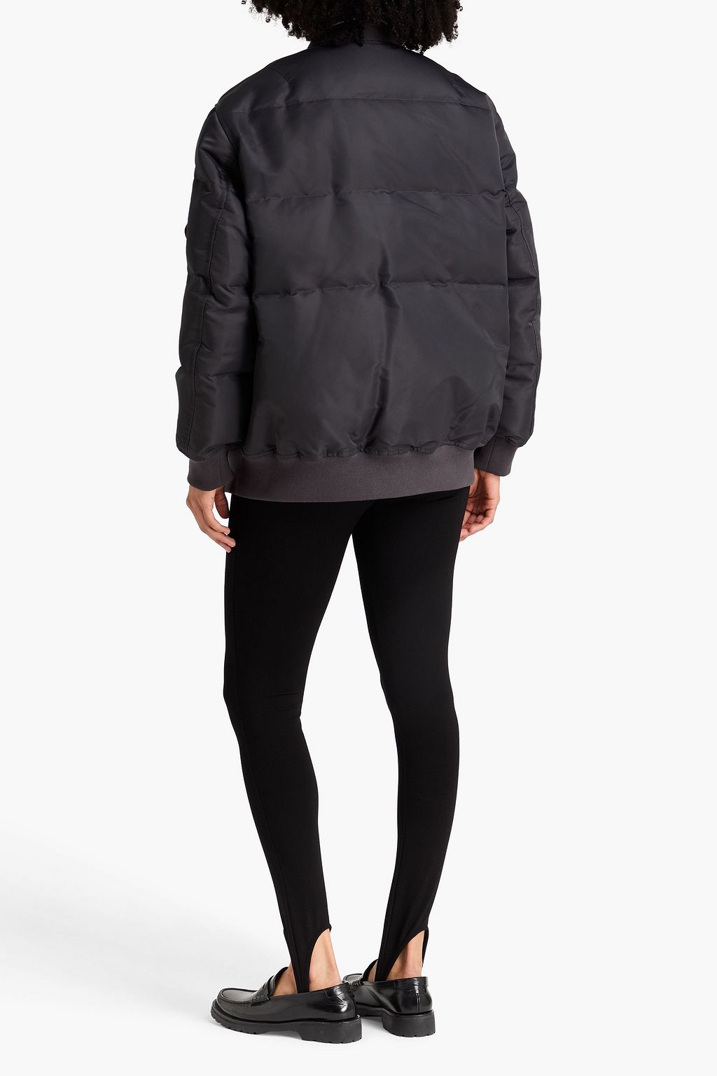 THEORY Quilted shell down jacket