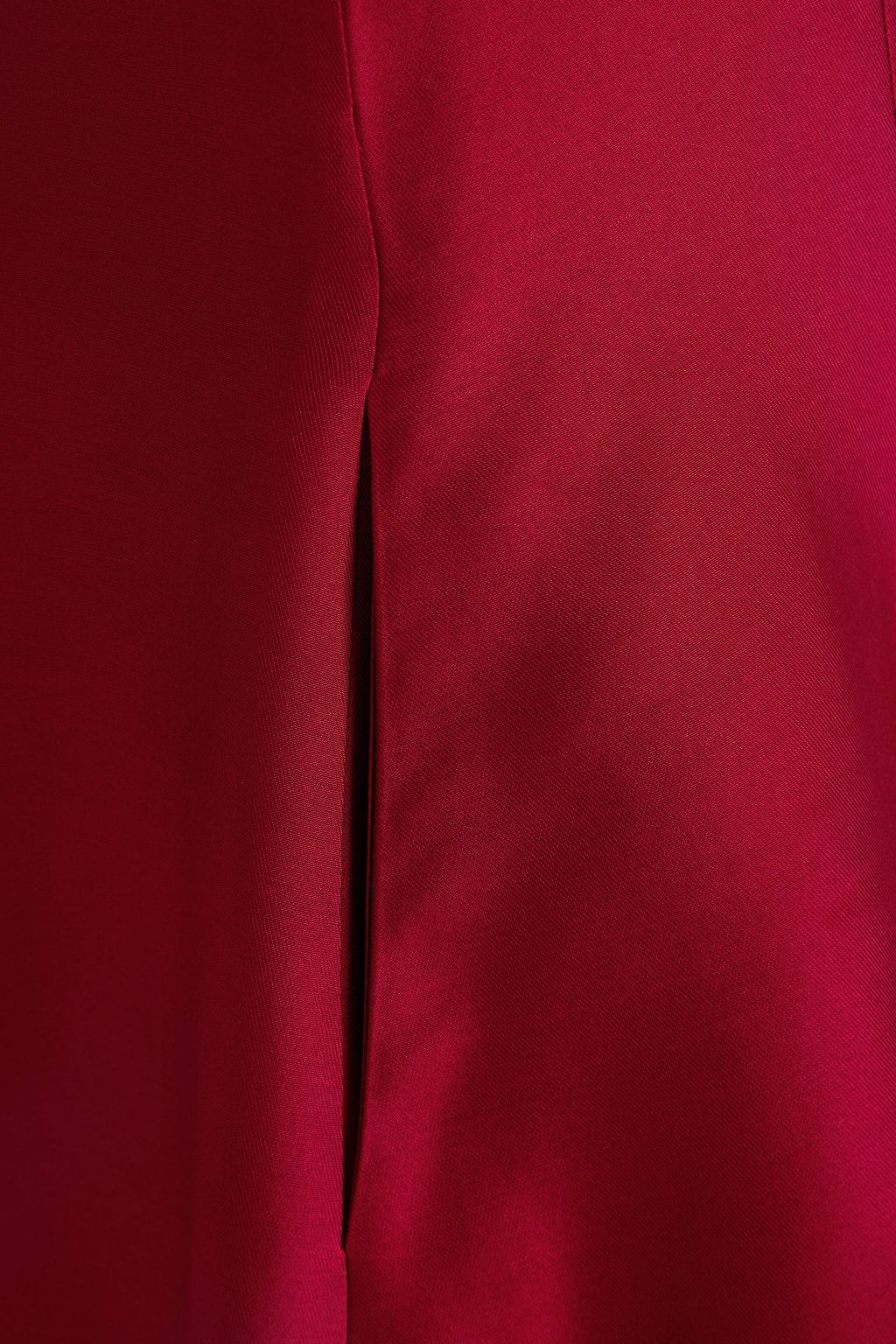 STAUD Heike twill mini dress