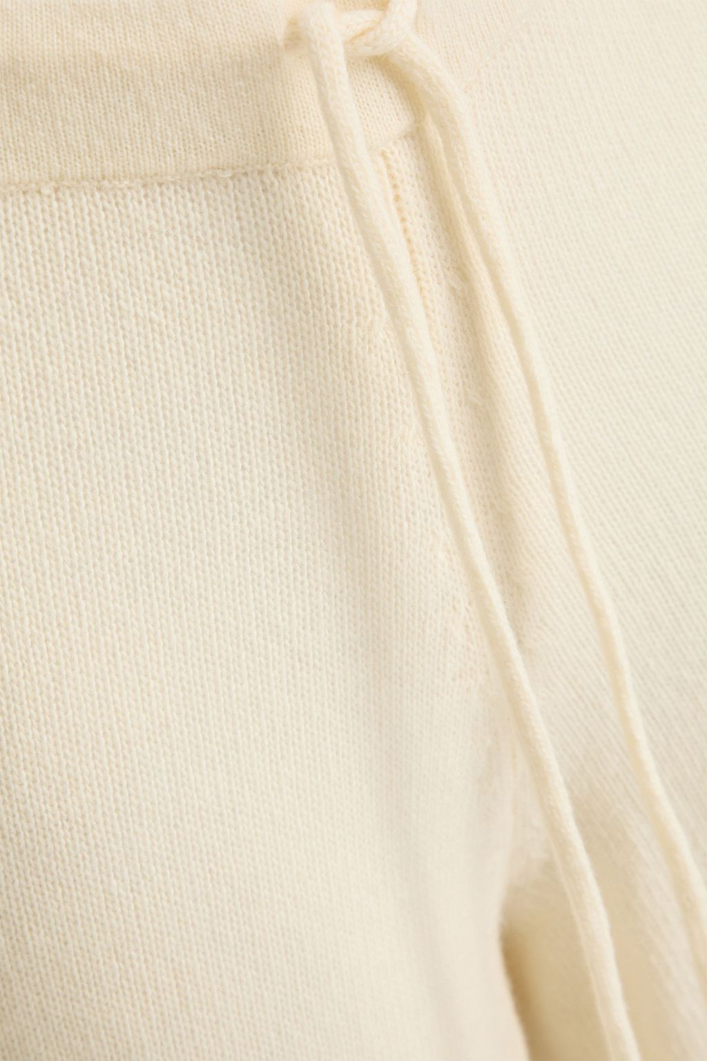 THEORY Wool and cashmere-blend track pants