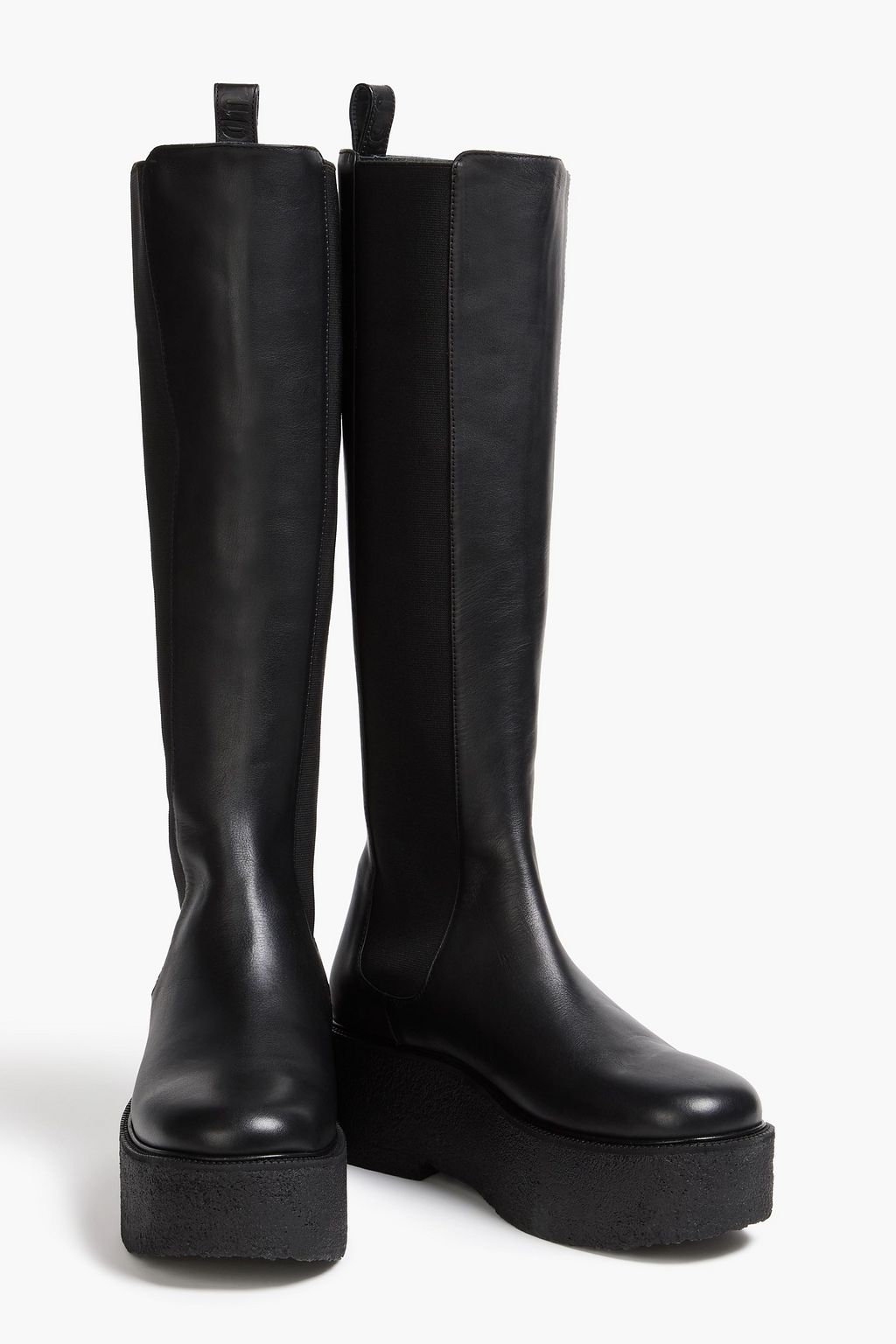 STAUD Palamino leather knee boots