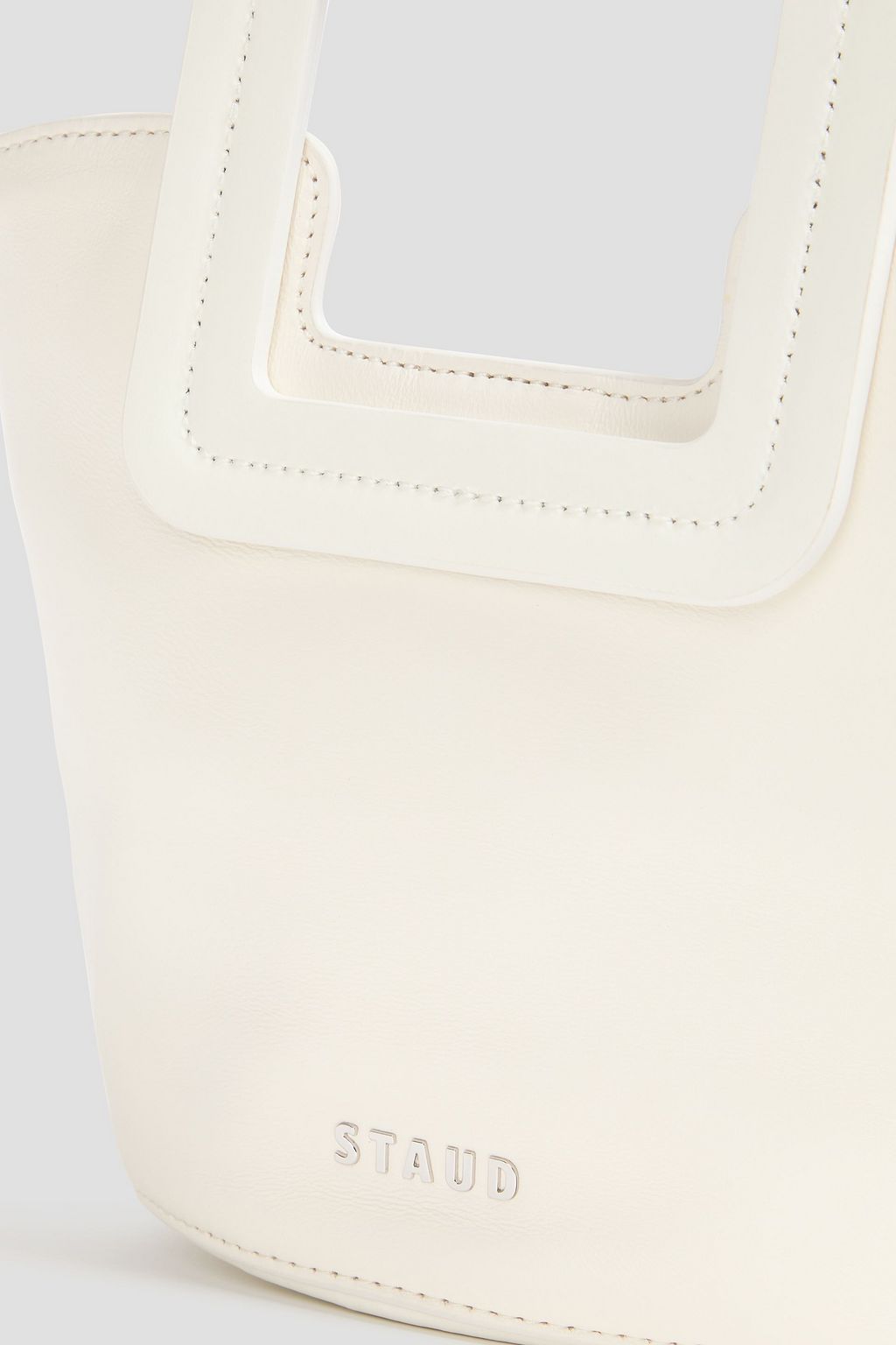 STAUD Shirley mini leather tote