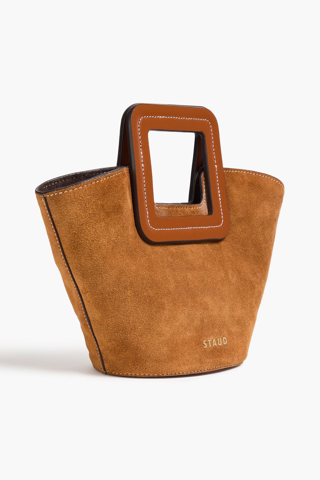 STAUD Shirley mini suede tote