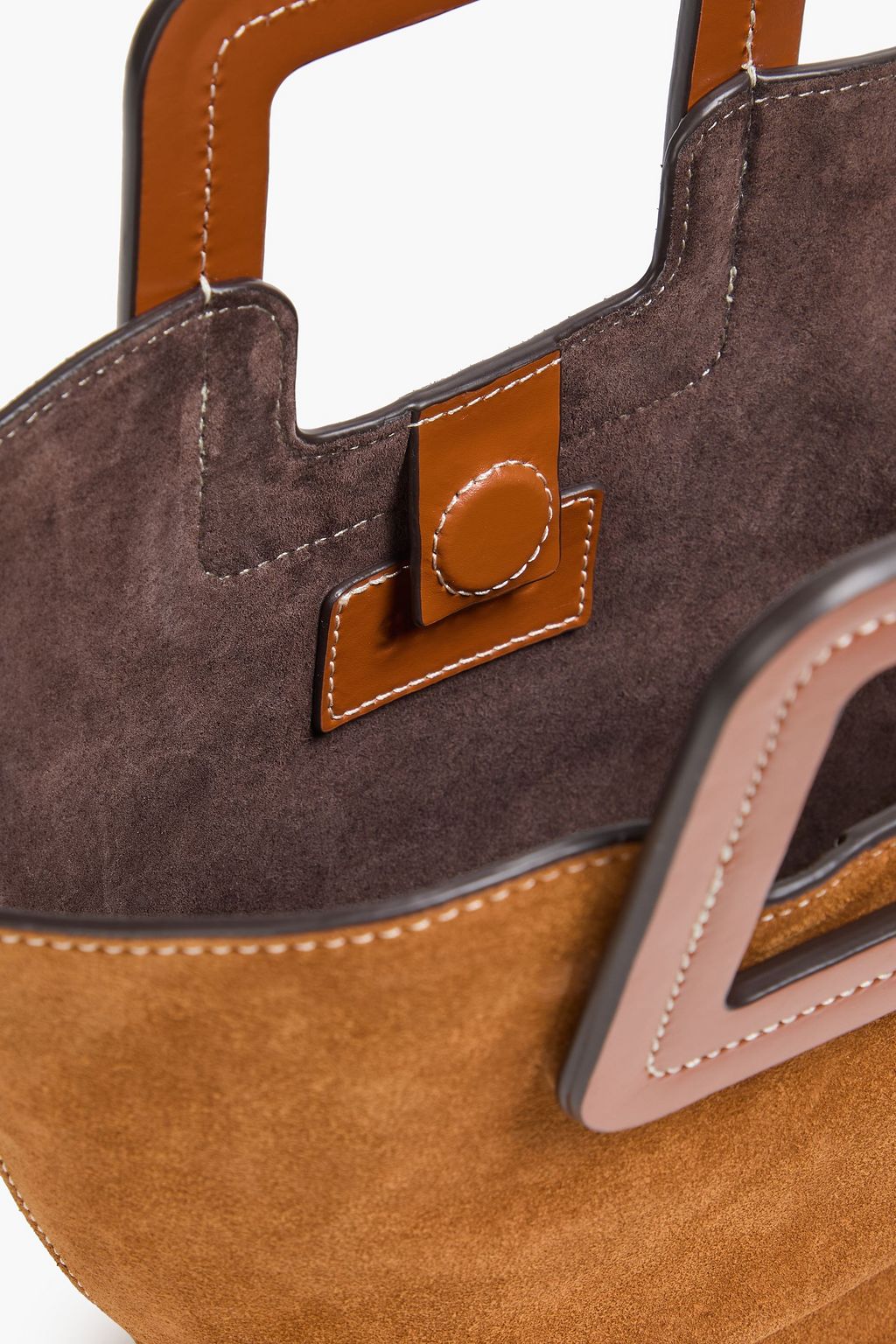 STAUD Shirley mini suede tote