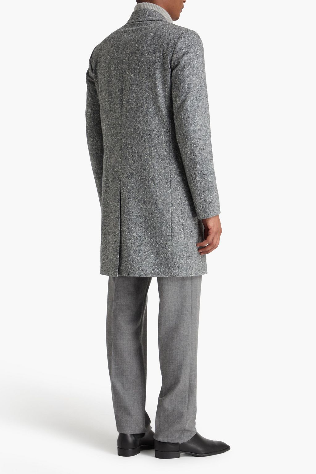 PAUL SMITH Donegal wool-tweed coat