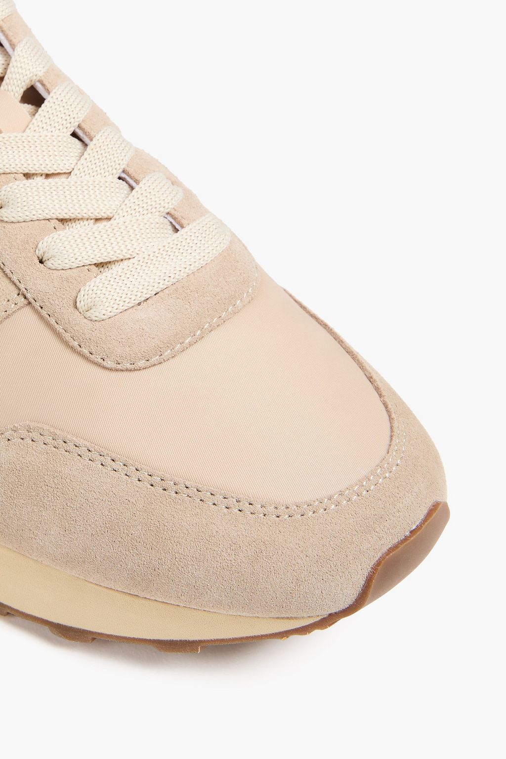 PAUL SMITH Sneakers „Eighties“ aus Shell, Leder und Veloursleder in Colour-Block-Optik