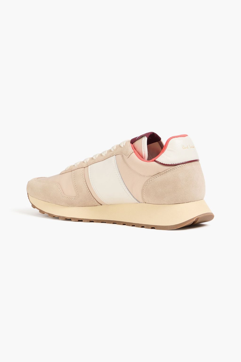 PAUL SMITH Sneakers „Eighties“ aus Shell, Leder und Veloursleder in Colour-Block-Optik