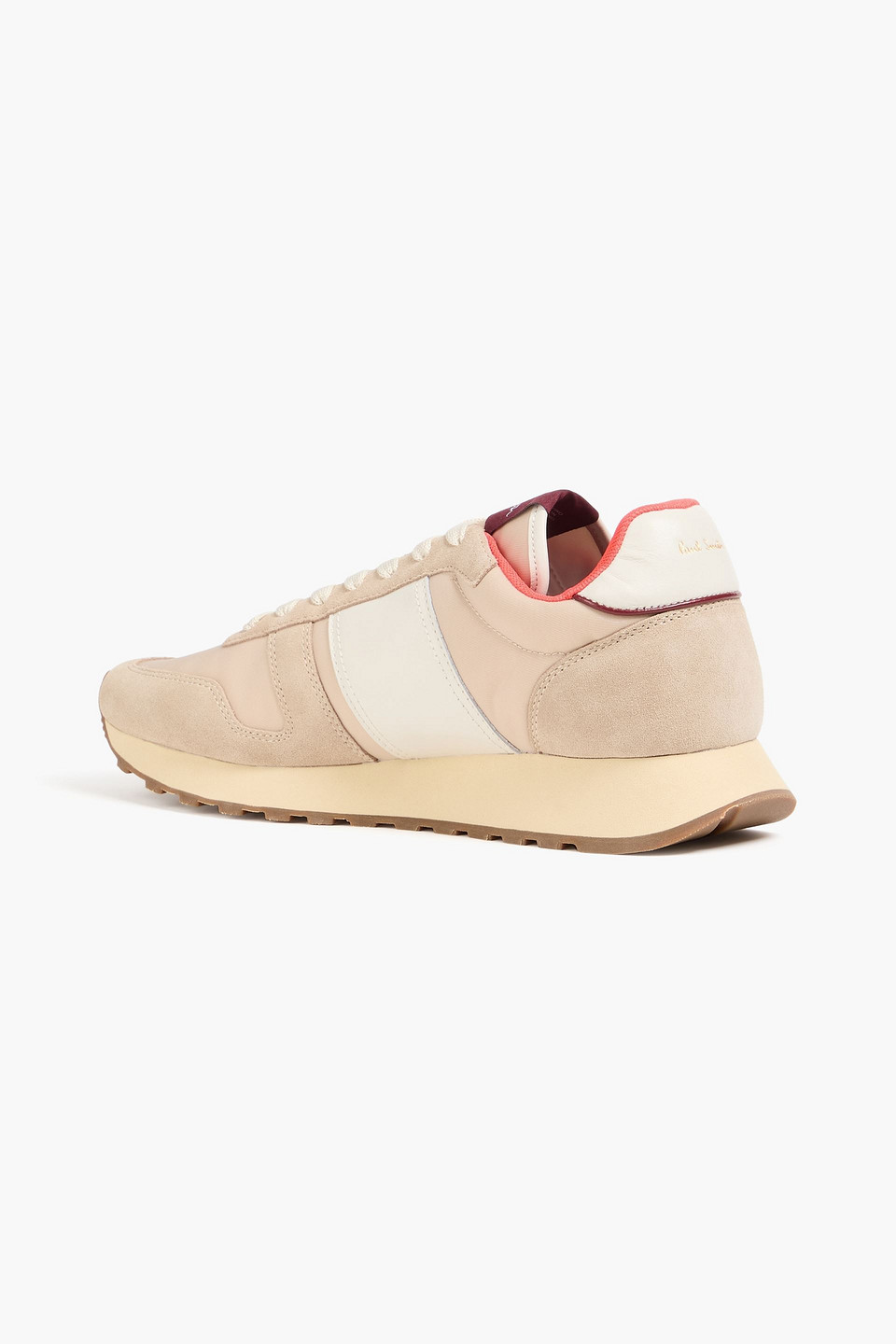  Paul Smith - Sneakers „eighties“ Aus Shell, Leder Und Veloursleder In Colour-block-optik - Neutral - Uk 6 