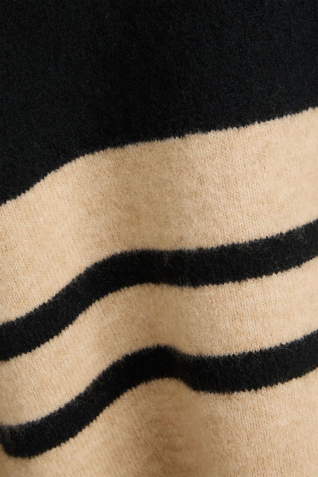 THEORY Striped merino wool-blend sweater