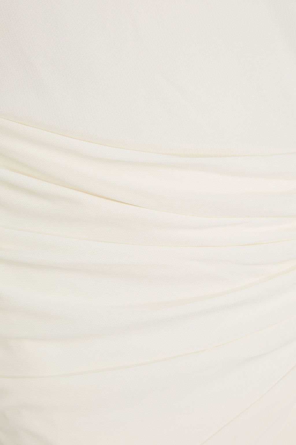 STAUD فستان متوسط الطول "تاليا" من الجيرسيه بتصميم منسدل ومزين بزخارف