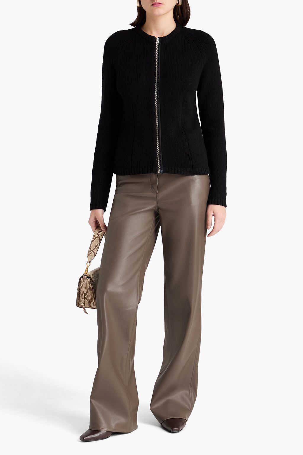 THEORY PROJECT Wool and cashmere-blend cardigan