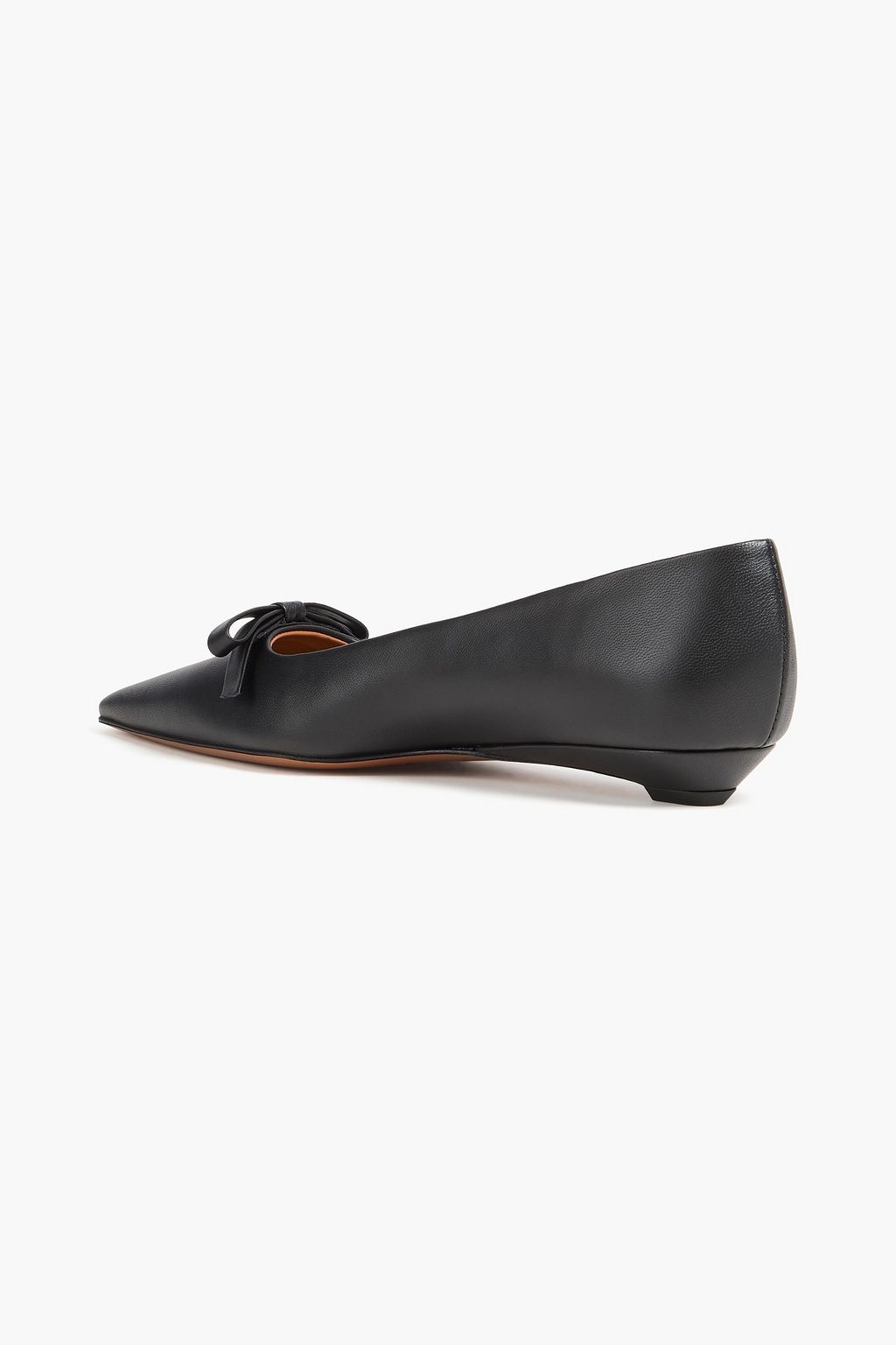 ATP ATELIER Limana bow-detailed leather ballet flats