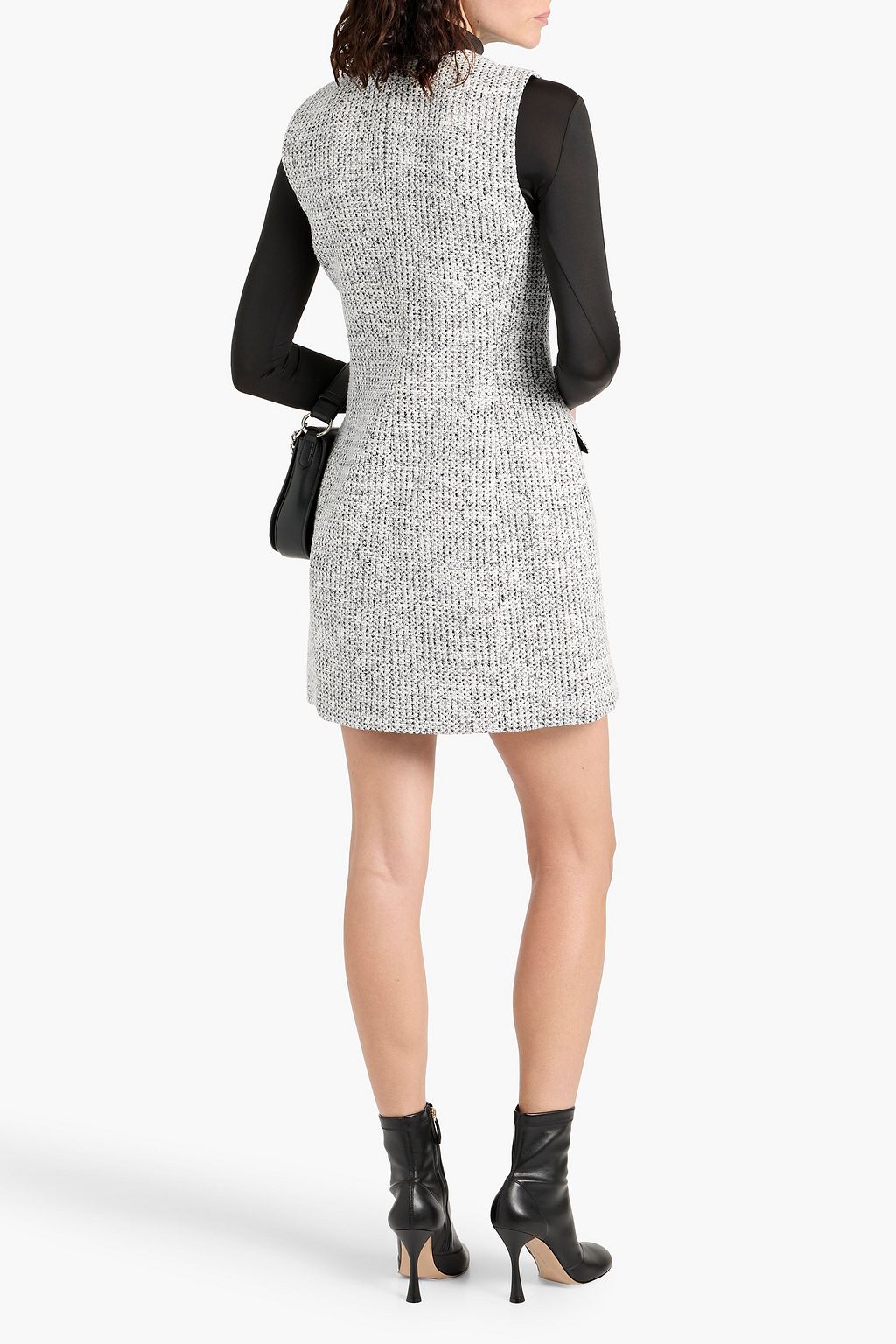 THEORY Tweed mini dress
