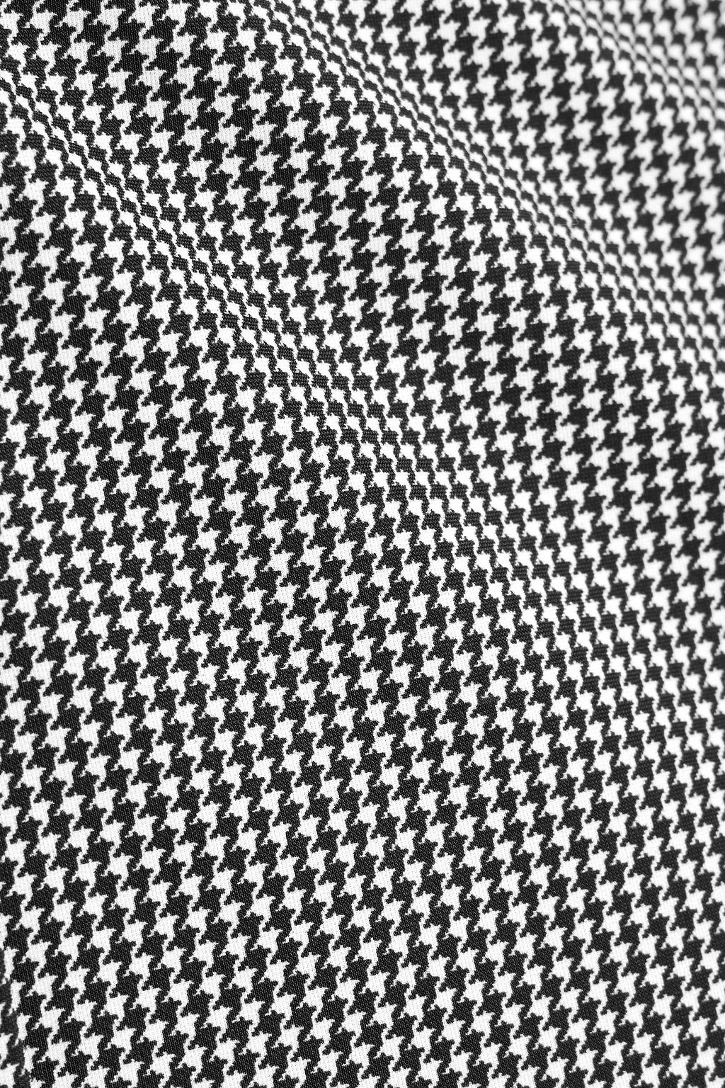 THEORY Houndstooth cady kick-flare pants