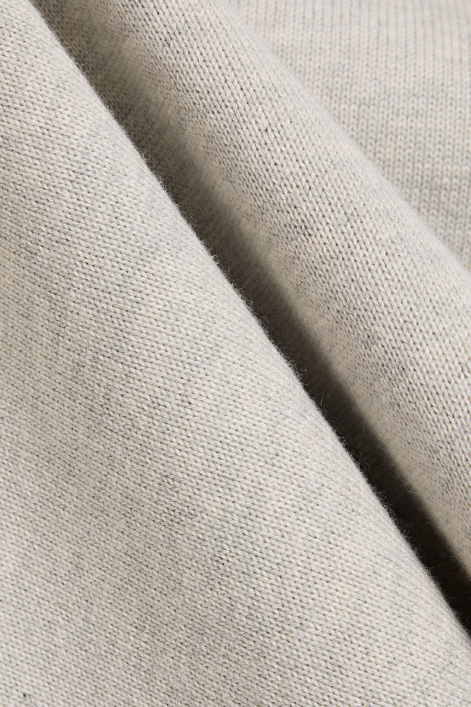 Theory Cotton And Cashmere-blend Vest In White