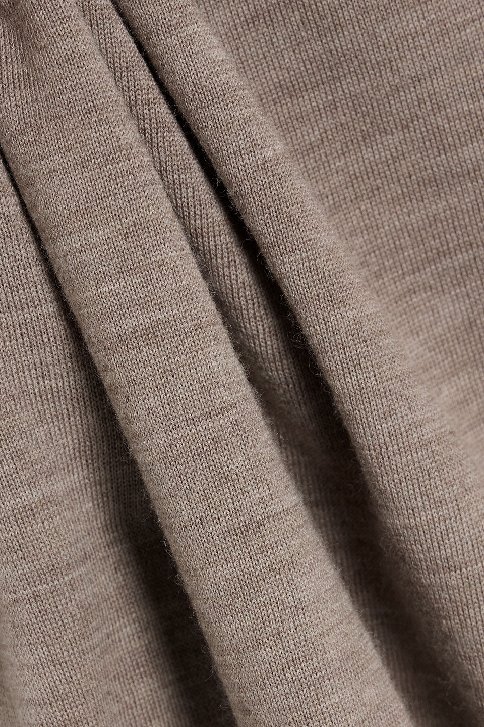 Theory Merino Wool Top In Brown