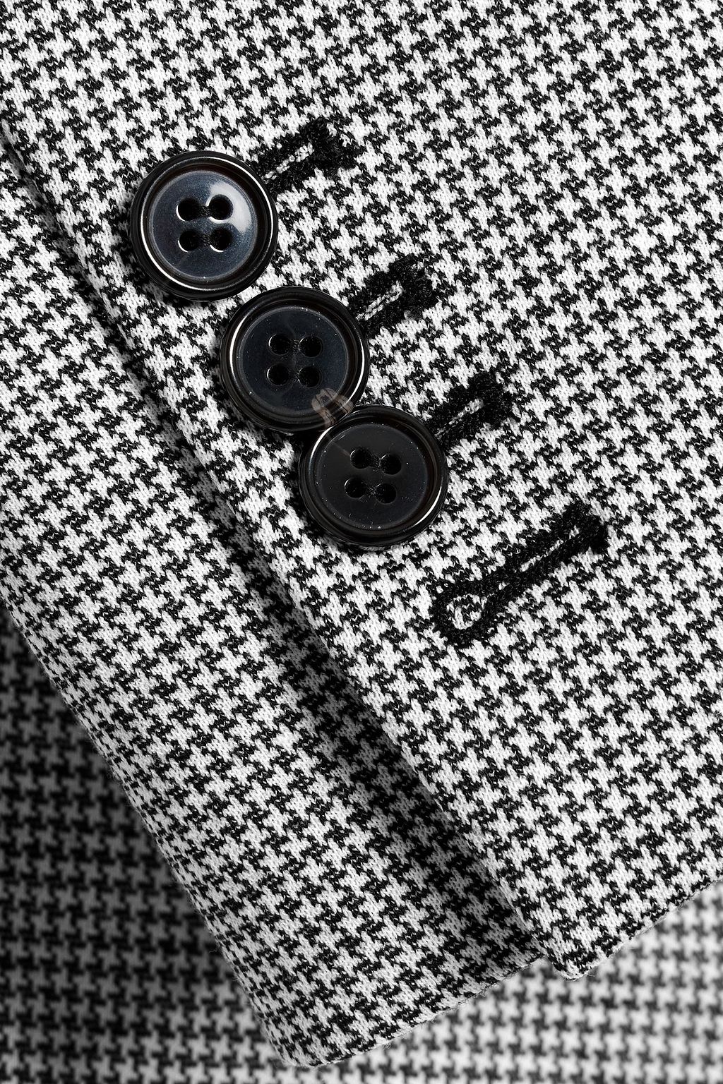 THEORY Houndstooth jacquard-knit blazer